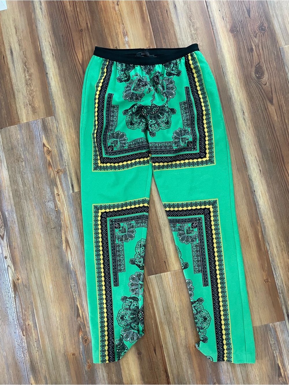 Green Patterned women’s Pants